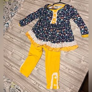 Boutique Style Toddler Girls 2 Piece Set
